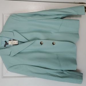 Ann Taylor Teal blazer